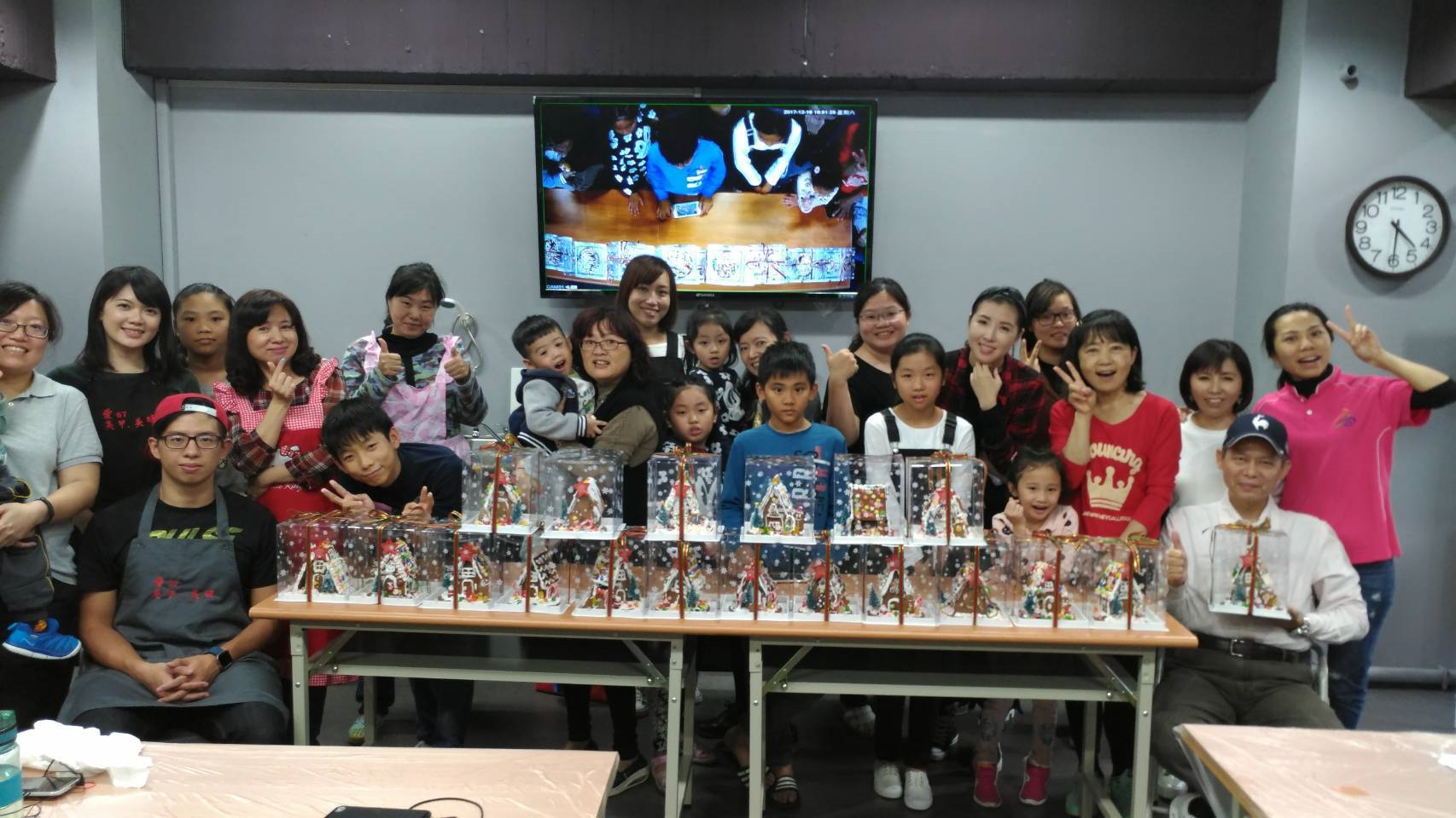 2017.12.16親子手作薑餅屋活動照片1