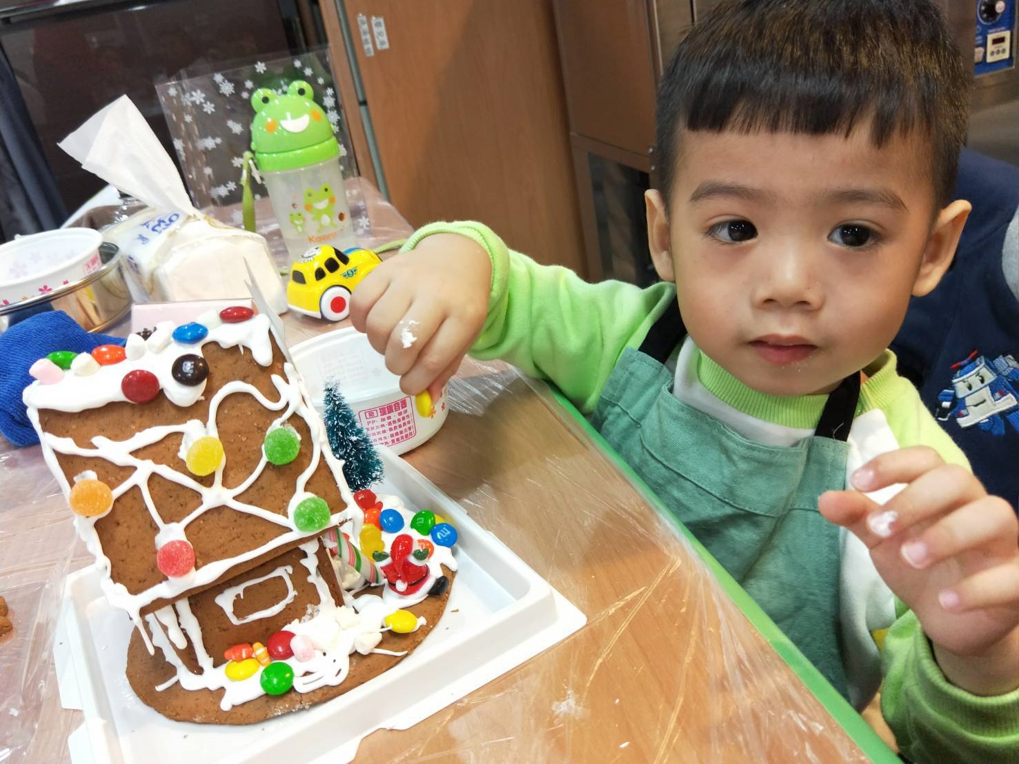 2017.12.16親子手作薑餅屋活動照片2