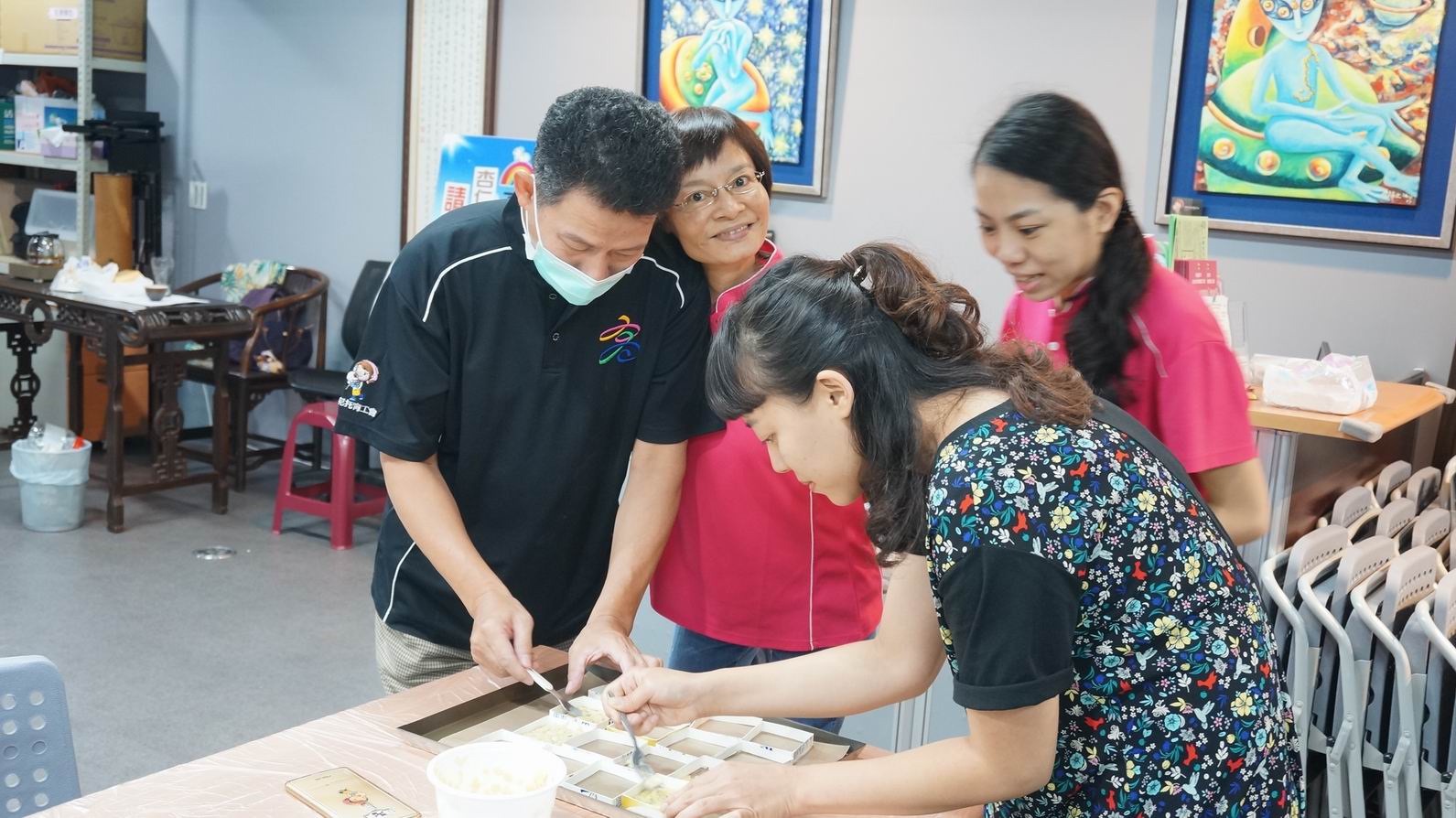 2017.7.22杏仁瓦片教學課程照片8