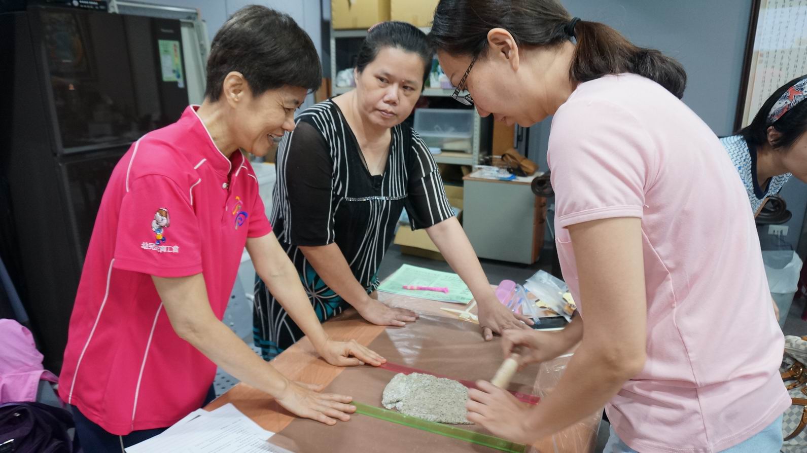 2017.7.22杏仁瓦片教學課程照片16