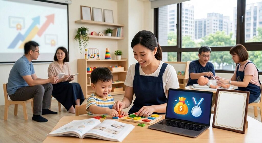 產業人才投資方案是什麼？在職進修提升專業能力的最佳資源(示意圖)