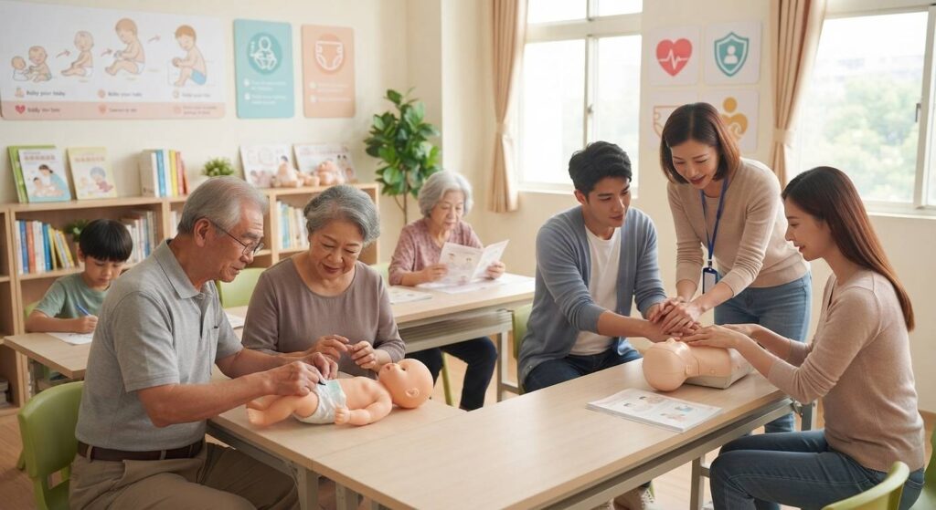 親屬保母課程是什麼？爺爺奶奶、外公外婆照顧孫子也需要專業學習-學習示意圖